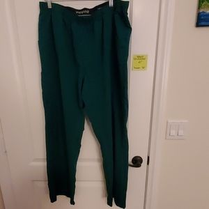 EUC hunter green Dickies scrub pants 2XL